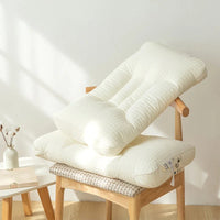 Oreiller Cervicale Rectangulaire Blanc