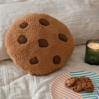 Coussin Forme de Biscuit Cookies