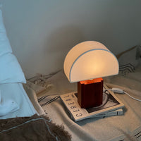 Lampe de Chevet Demi Lune en Bois