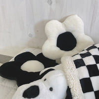 Peluche Tournesol Noir et Blanc