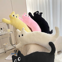 Coussin Peluche Chat Kawaii