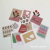 Kit Collage Mural à Fleurs