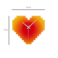 Horloge Murale Cœur