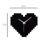 Horloge Murale Cœur