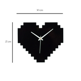 Horloge Murale Cœur