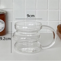 Verre à Boisson en Verre Ondulé