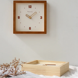 Horloge de Bureau en Bois