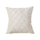 Housse de Coussin Tissé Orange