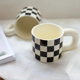 Mug Damier en Céramique