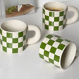Mug Damier en Céramique