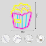 Néon LED Popcorn