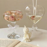 Vase Cœur en Verre