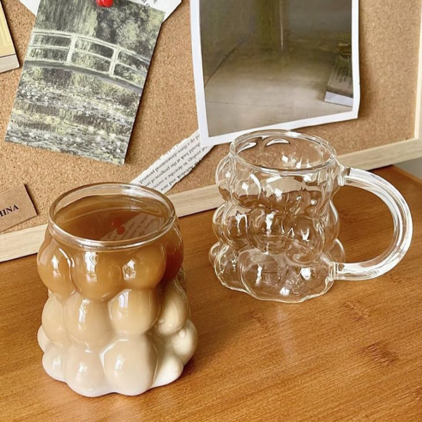 Mug en Verre Bulle