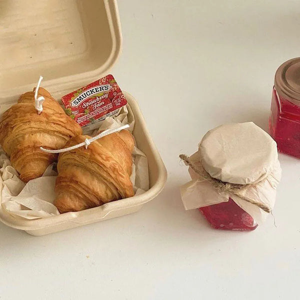 Bougie Croissant Réaliste