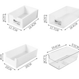 Mini bac de Rangement Bureau Blanctaille