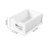 Mini bac de Rangement Bureau Blanc