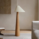 Lampadaire en Bois Japonais Alvin