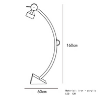 Lampadaire Design Cartoon Memphis Milano