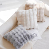 Couvre Coussin en Peluche