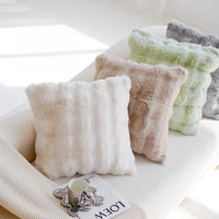 Couvre Coussin en Peluche