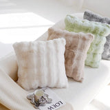Couvre Coussin en Peluche