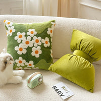 Housse de Coussin Fleur Marguerites