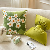 Housse de Coussin Fleur Marguerites