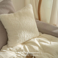 Housse Coussin Molletonné