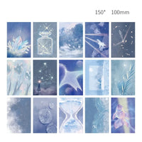 Kit Collage Mural Ciel Bleu