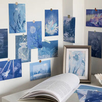 Kit Collage Mural Ciel Bleu