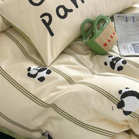 Garniture de Lit Motifs Pandas