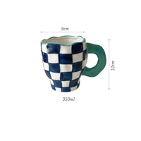 Mug Damier Coloré
