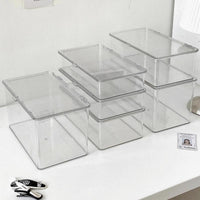 Grande Box de Rangement Bureau Transparent