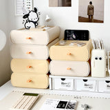 Boite de Rangement Bureau Jaune