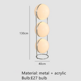 Lampadaire à Boules