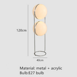 Lampadaire à Boules