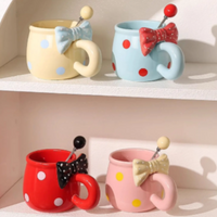 Mug à Pois Nœud Papillon