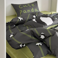 Garniture de Lit Motifs Pandas