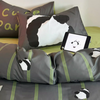 Garniture de Lit Motifs Pandas