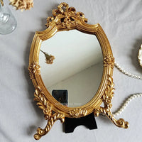 Miroir Baroque Doré avec Cadre Sculpté