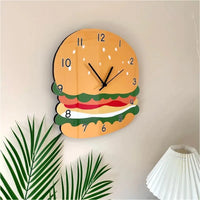 Horloge Murale Hamburger