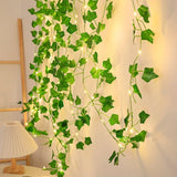 Guirlande Lumineuse Feuillage Vert