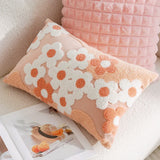 Housse de Coussin Marguerites Colorées