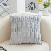Housse de Coussin Texturé Fluffy
