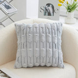 Housse de Coussin Texturé Fluffy