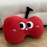 Coussin Peluche Pomme Kawaii