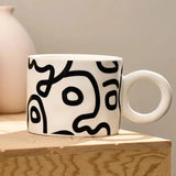 Mug Design Art Abstrait