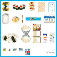 Kit Collage Mural Food Japon