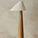 Lampadaire Japonais en Bois