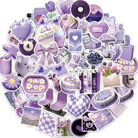 Stickers Aesthetic Purple